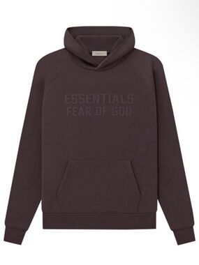 Fear of God Essentials Hoodie ‘Plum’